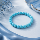 Natural Turquoise Firoza Bracelet – 8 MM