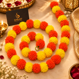 Genda Phool Mala – Orange Yellow