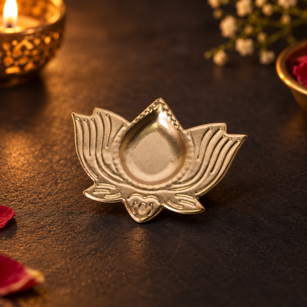 Lotus Diya