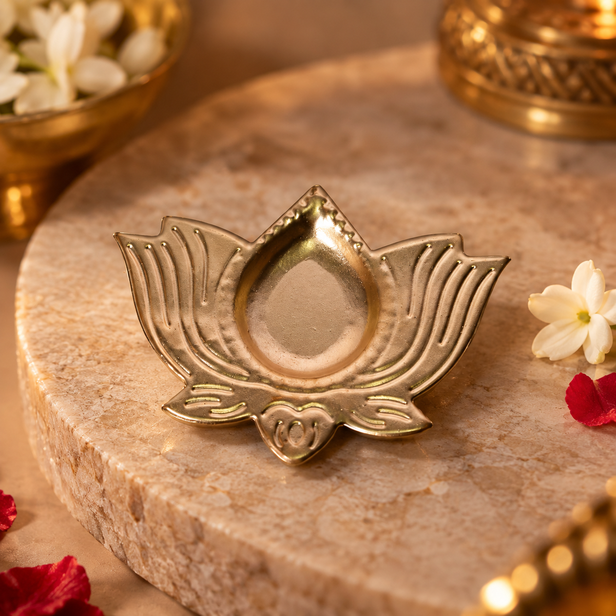 Lotus Diya