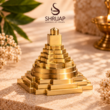 Brass Meru Shri Yantra 2 Inch