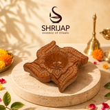 Swastik Terracotta Diya – Classic
