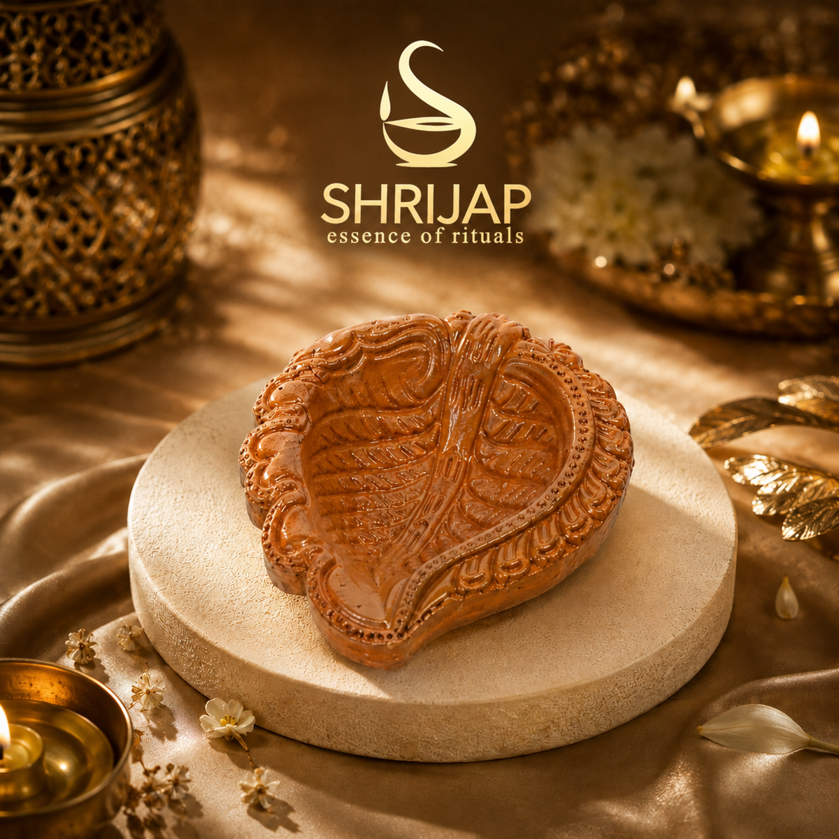 Pan Leaf Terracotta Diya – Classic