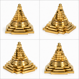 BRASS MERU SHRI YANTRA 3 INCH