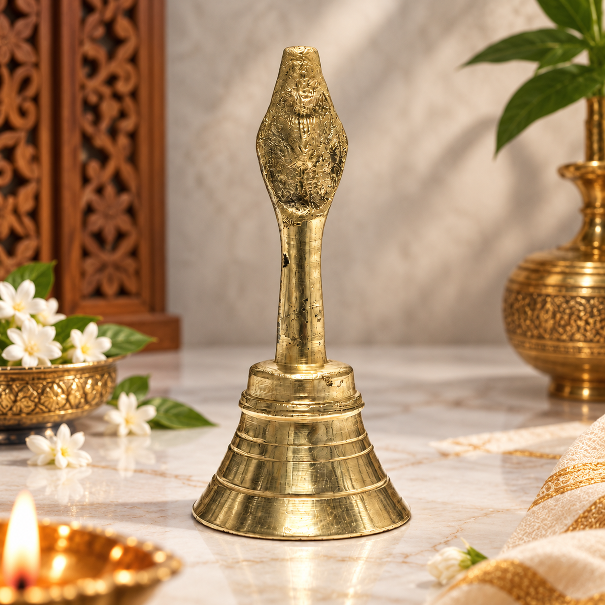 Brass Garud Puja Bell